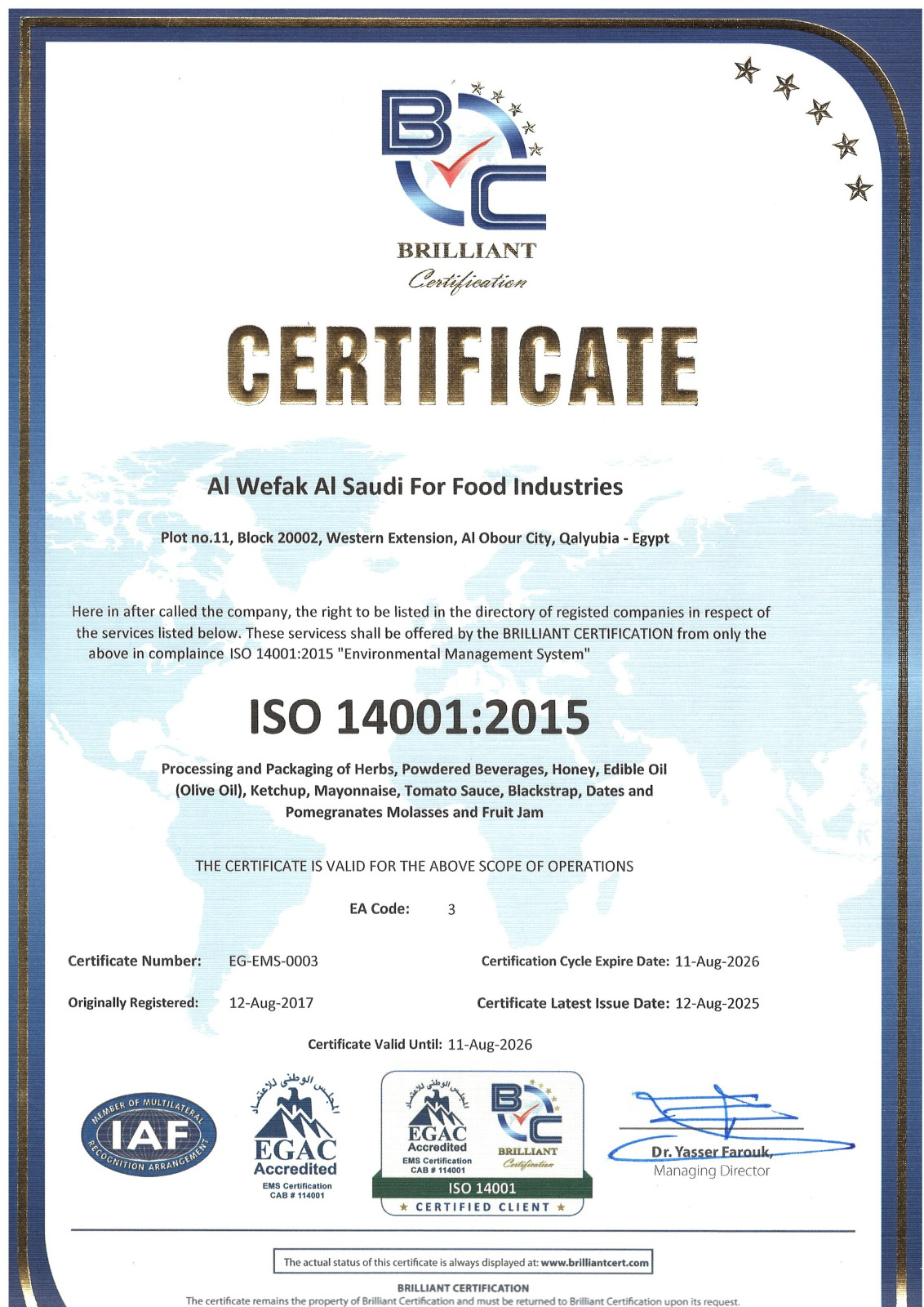 ISO 14001:2015